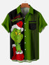 Men's Christmas Funny Graphic Short Sleeve Hawaiian Shirt